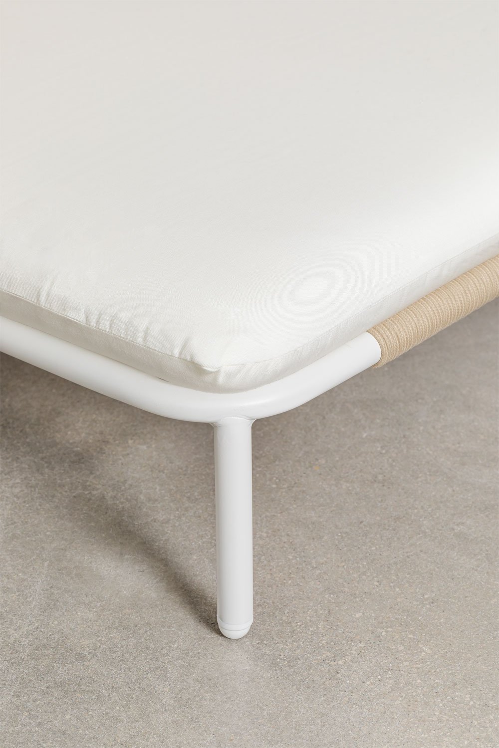 Modulo angolare per divano da giardino componibile Roubly