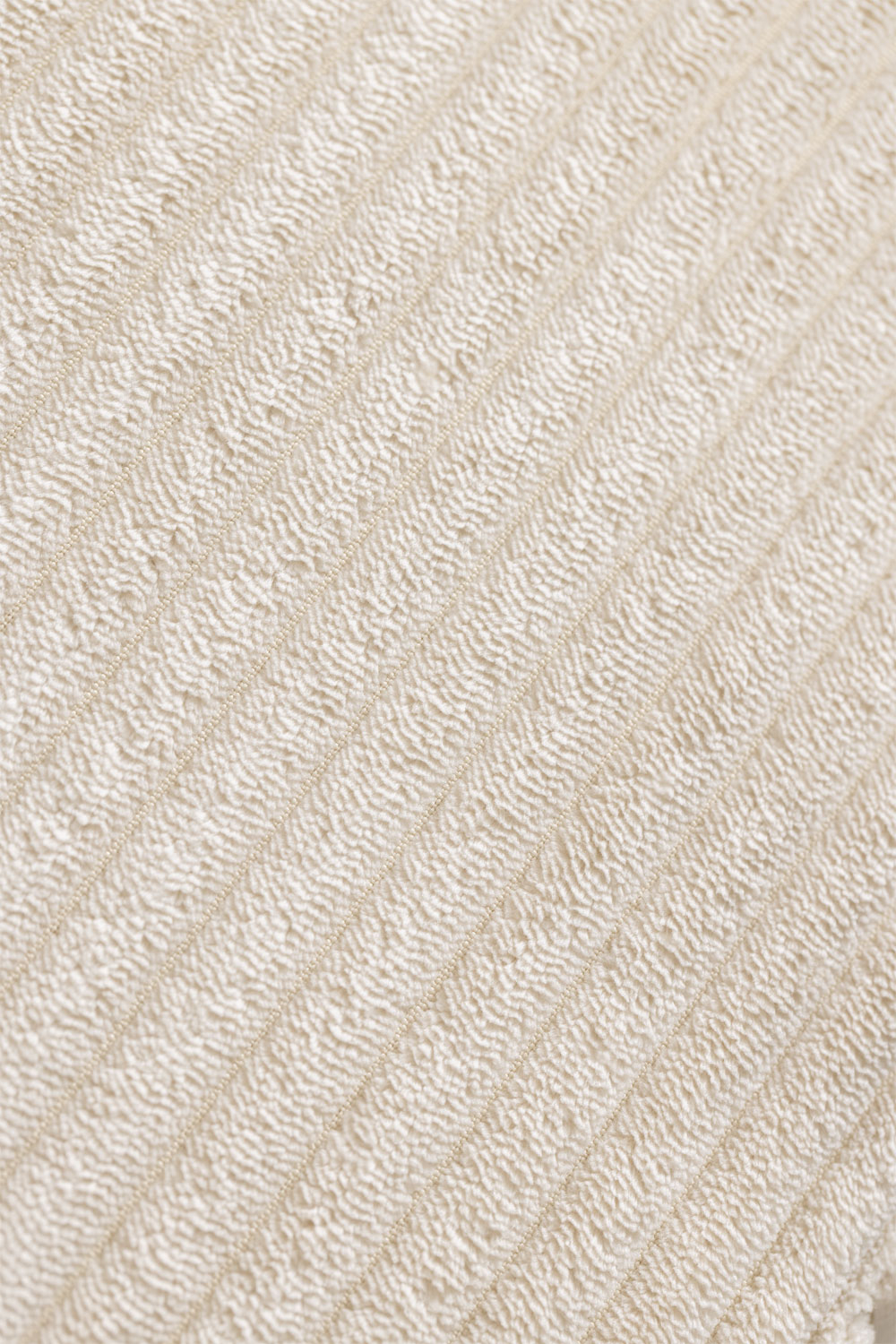 Modulo angolare sinistro (115x113 cm) con bracciolo basso e cuscino per divano componibile Bruna