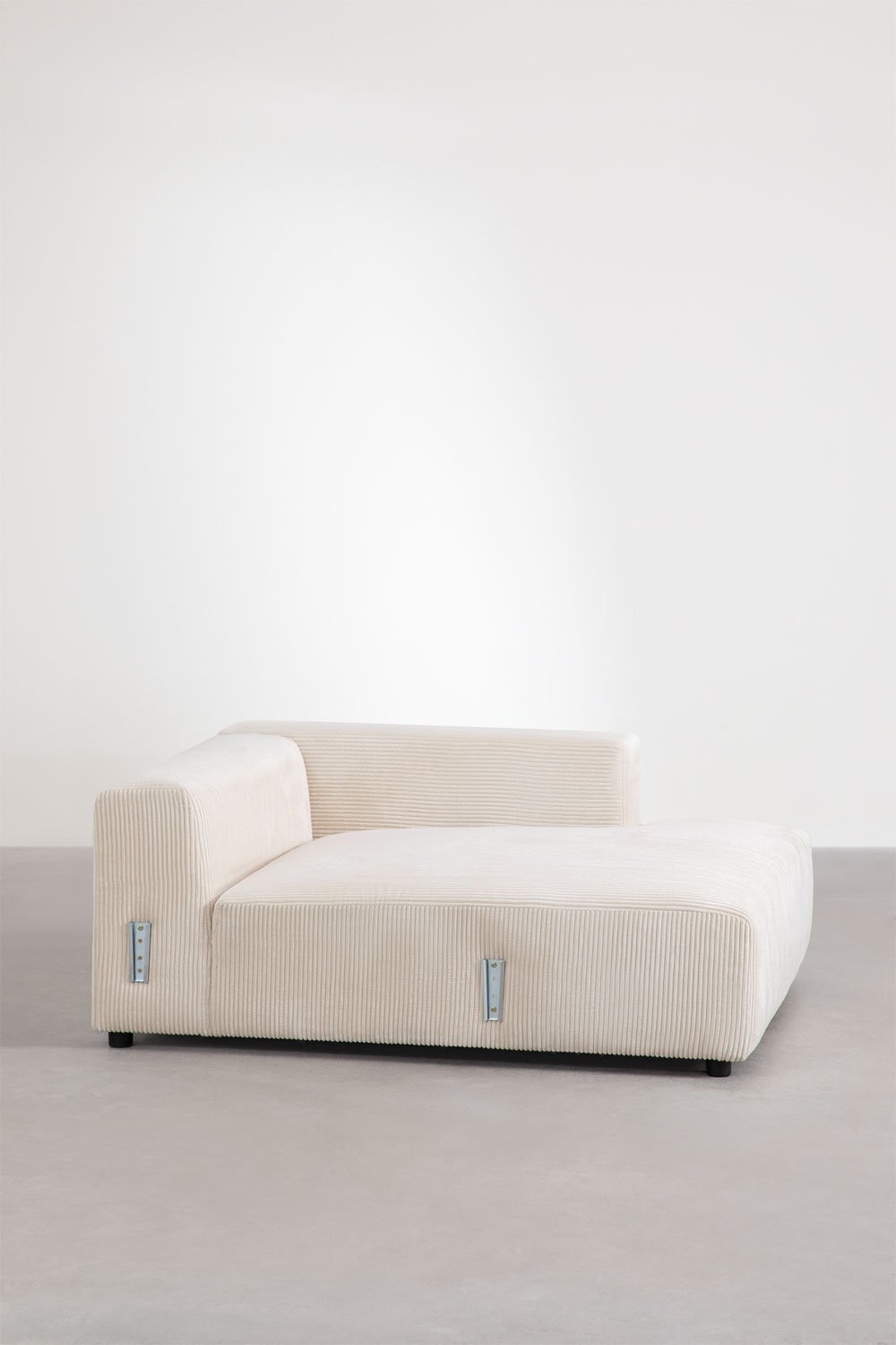 Modulo chaise longue destro per divano modulare Bruna