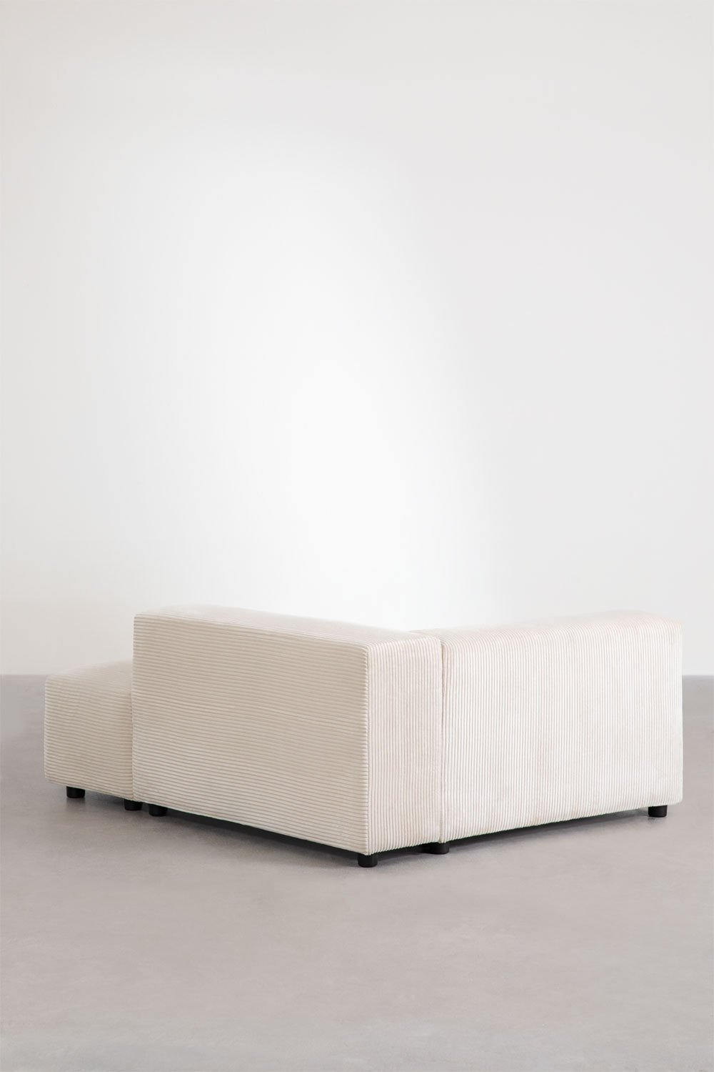 Modulo chaise longue destro per divano modulare Bruna