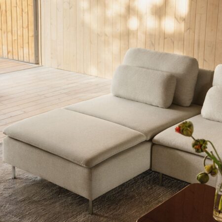 Modulo chaise longue per divano componibile Oriol