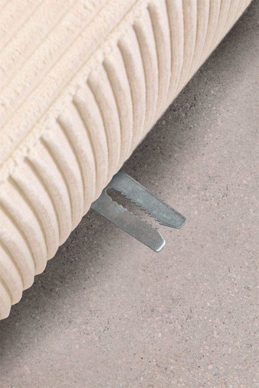 Modulo chaise longue sinistro con cuscino per divano componibile Bruna
