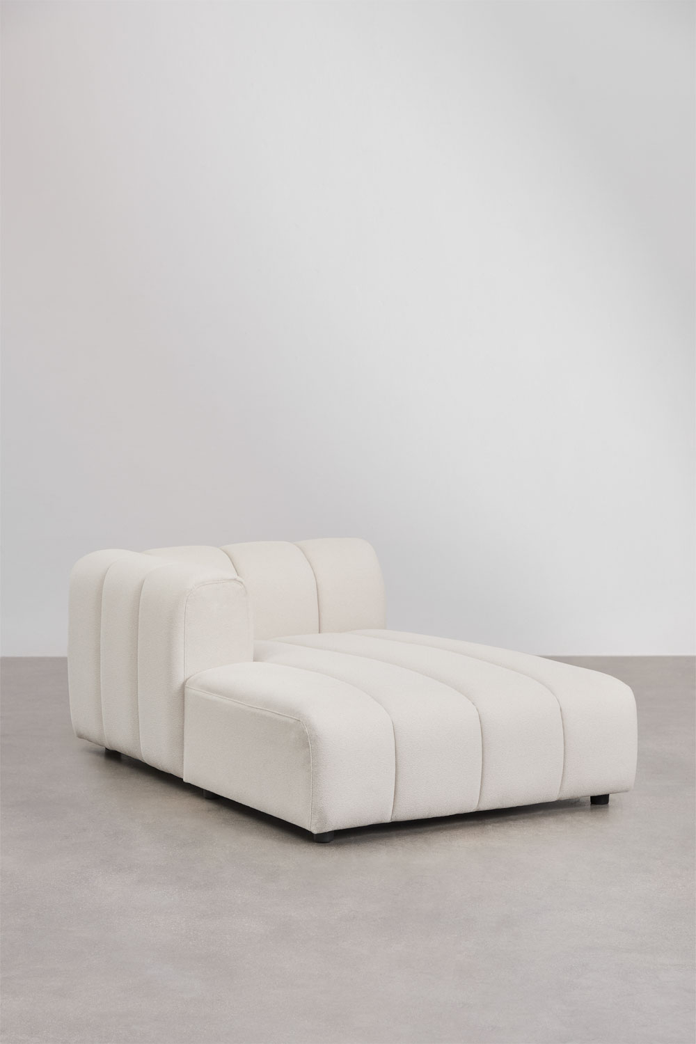 Modulo chaise longue sinistro per divano componibile Eliot