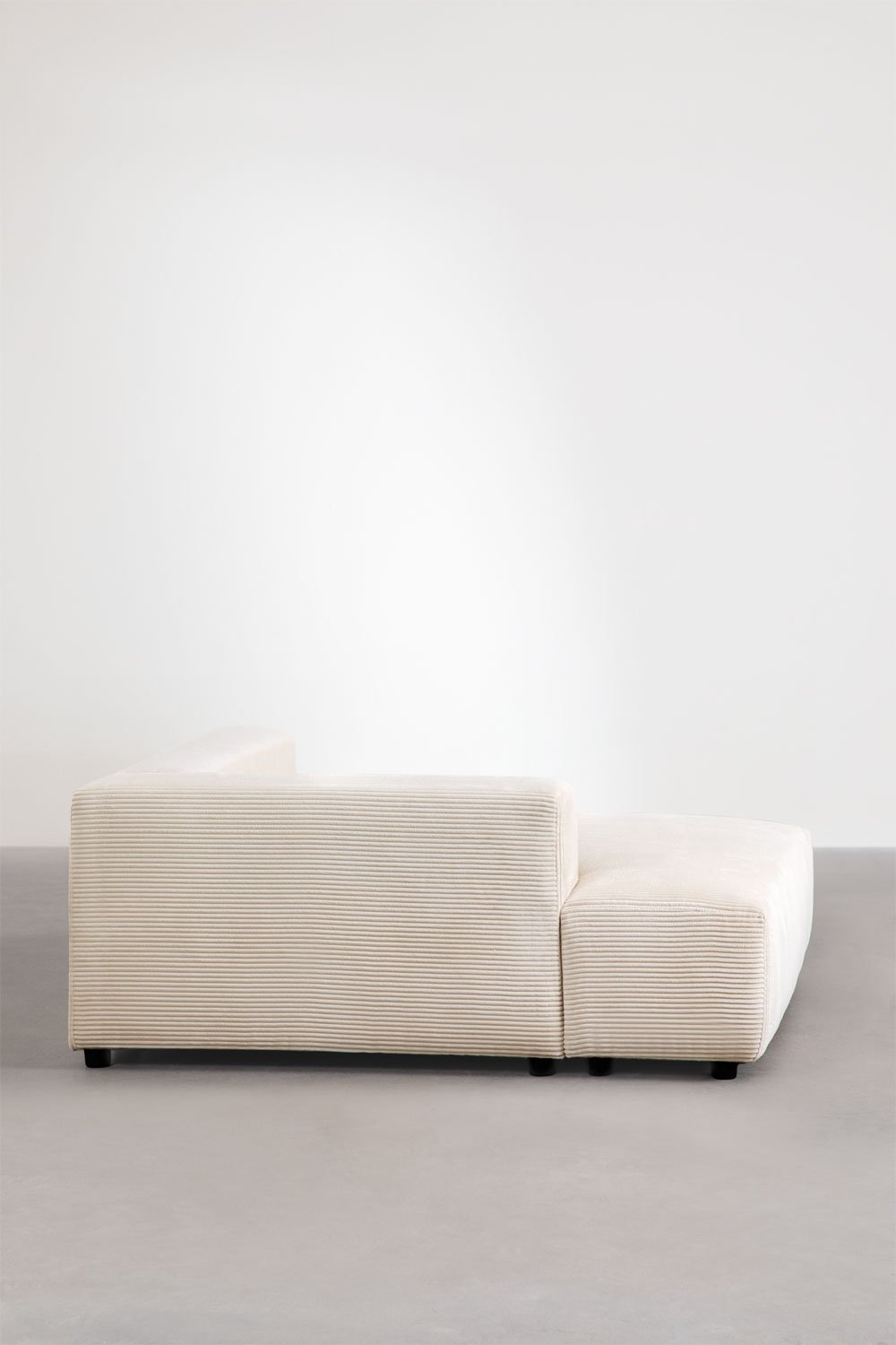 Modulo chaise longue sinistro per divano modulare Bruna