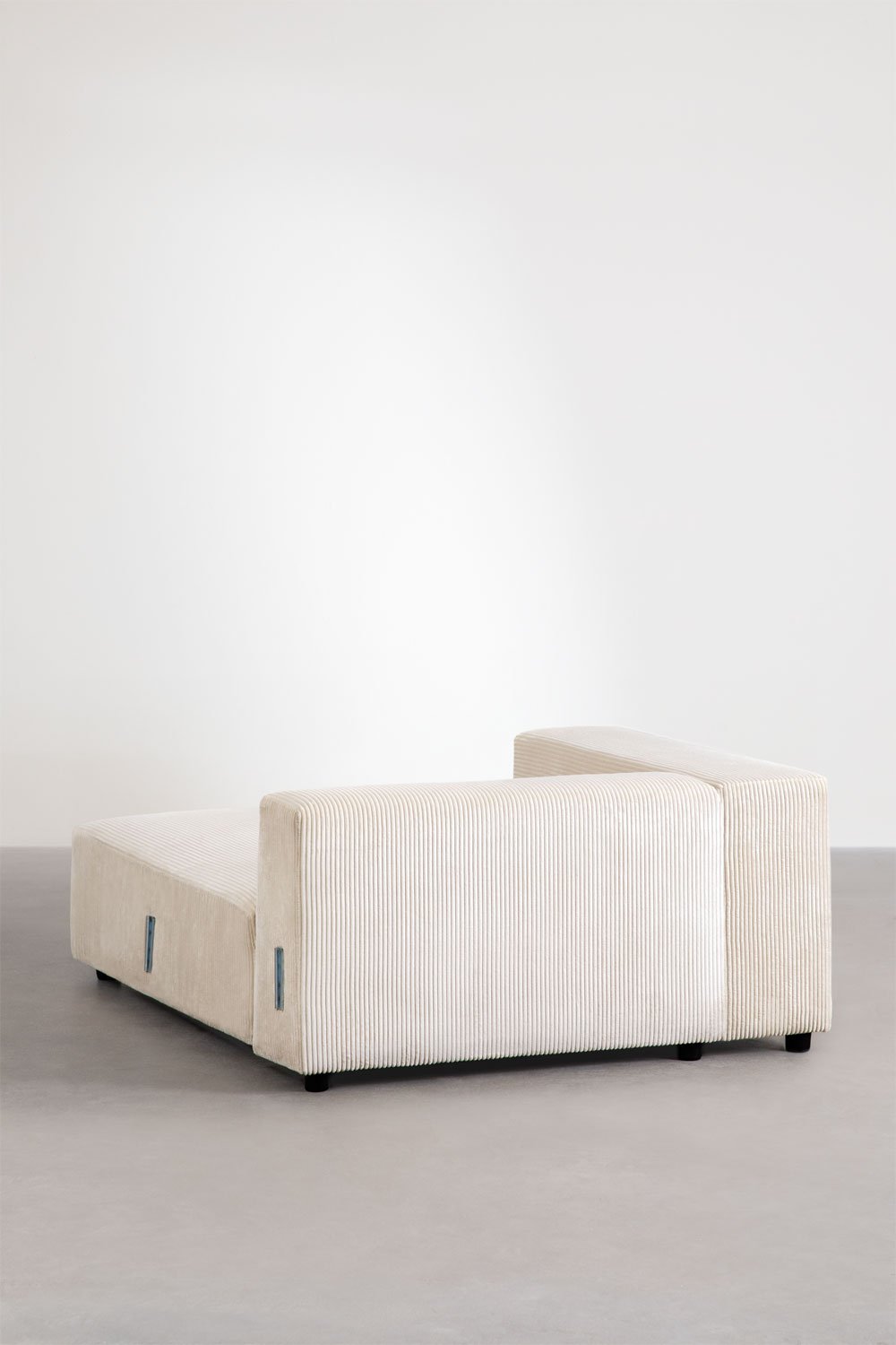 Modulo chaise longue sinistro per divano modulare Bruna