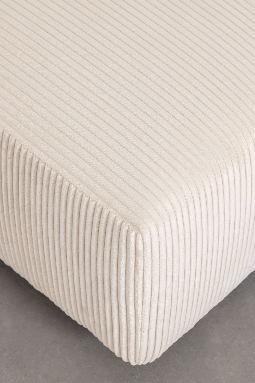 Modulo chaise longue sinistro per divano modulare Bruna
