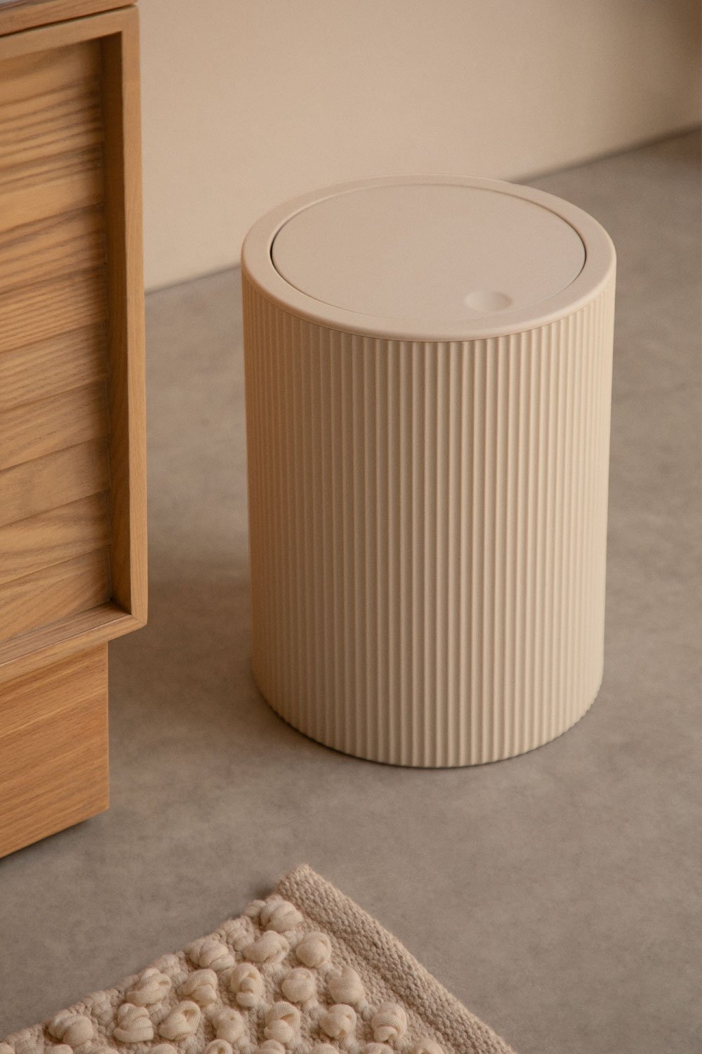 Contenitore per rifiuti con coperchio in ABS Ozene