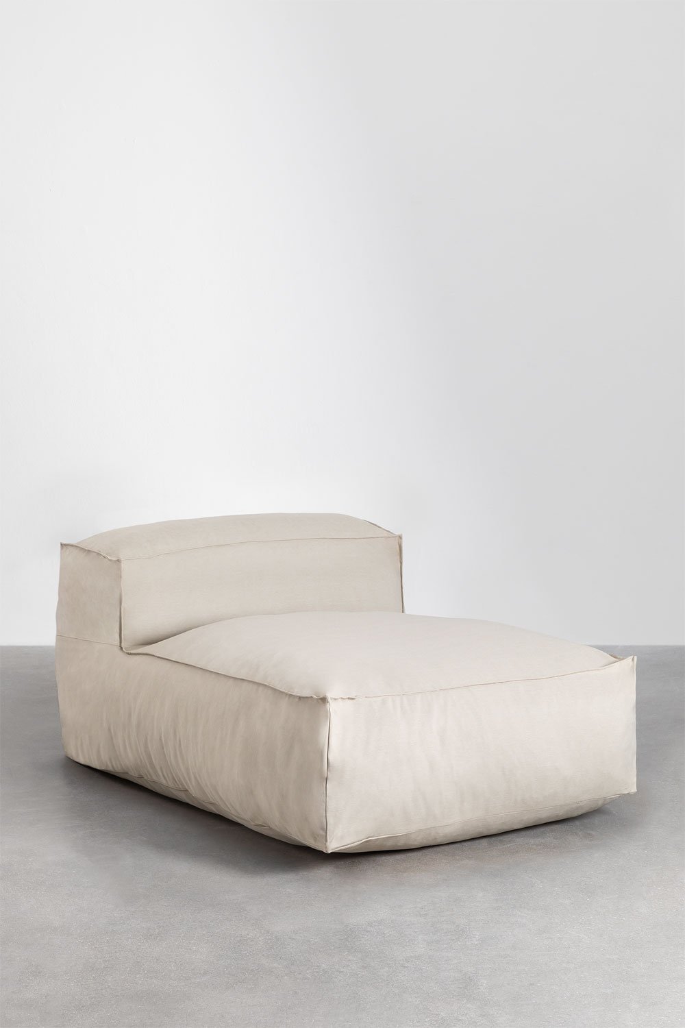 Poltrona chaise longue in tessuto Dojans