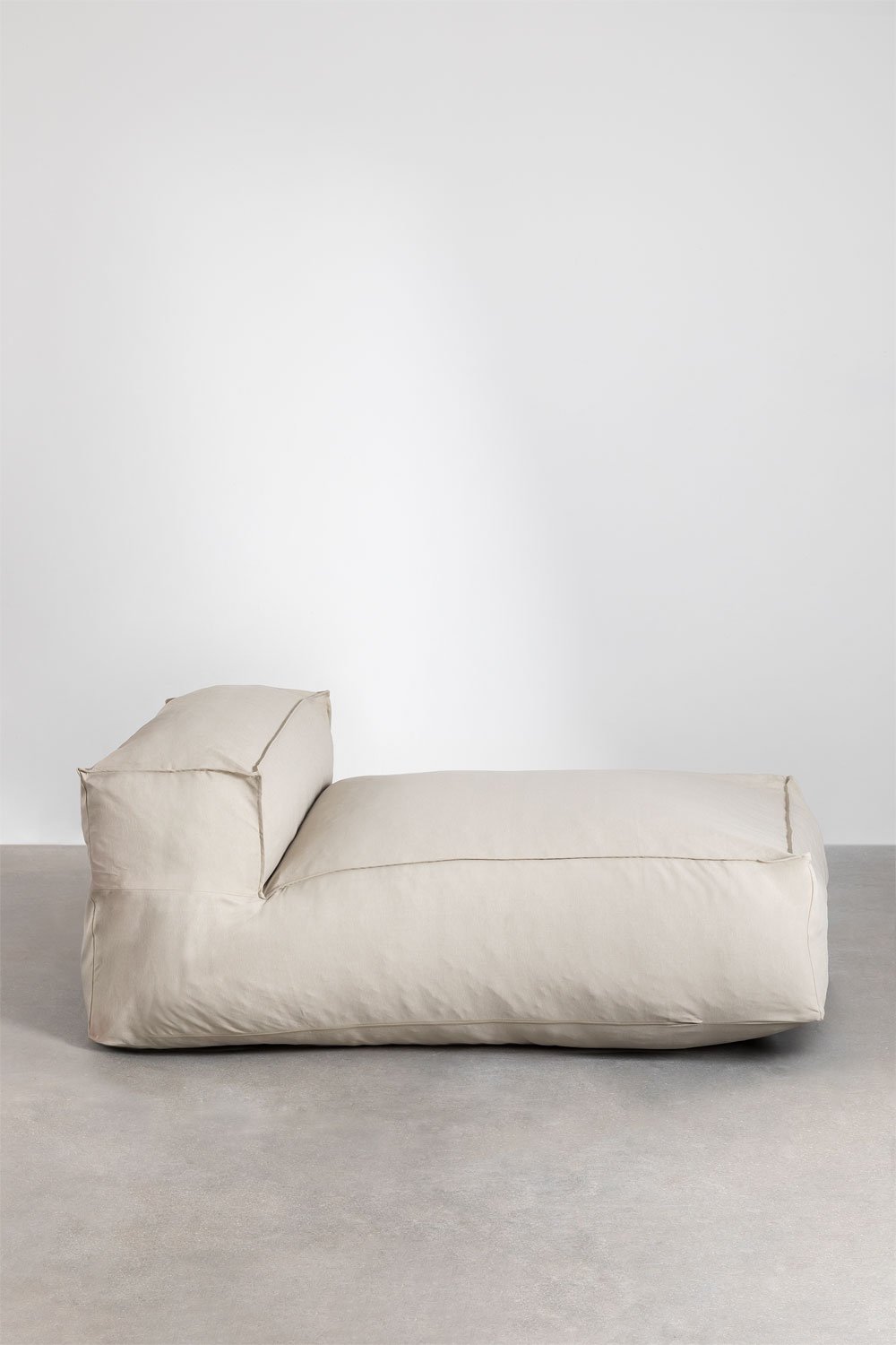 Poltrona chaise longue in tessuto Dojans