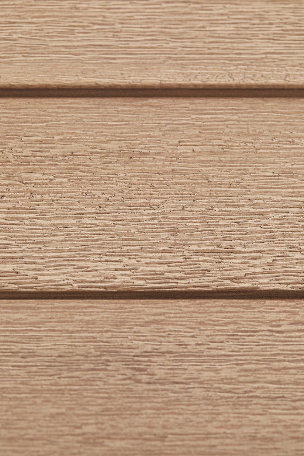 Set da giardino Portet con divano angolare modulare da 5 pezzi e tavolini laterali in acacia