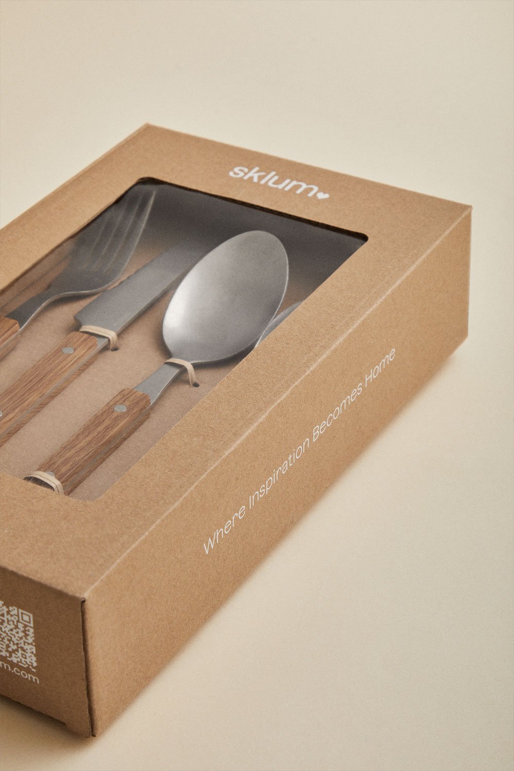Posate in acciaio inox Tirvola 16 pezzi
