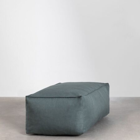Pouf 110x65 cm in tessuto Dojans