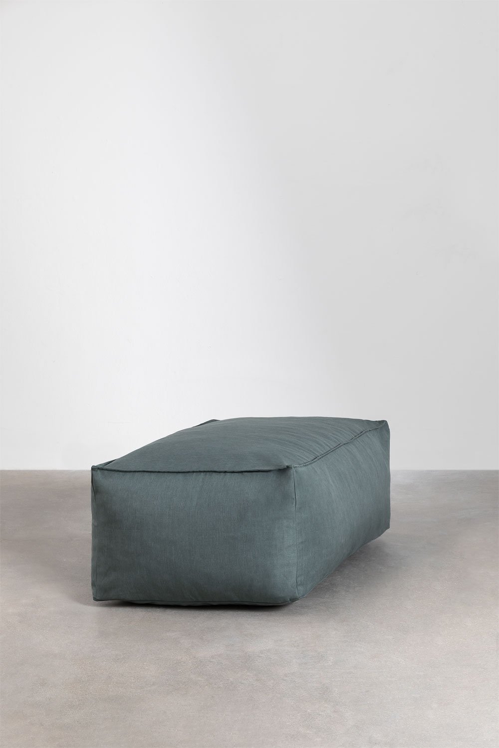 Pouf 110x65 cm in tessuto Dojans