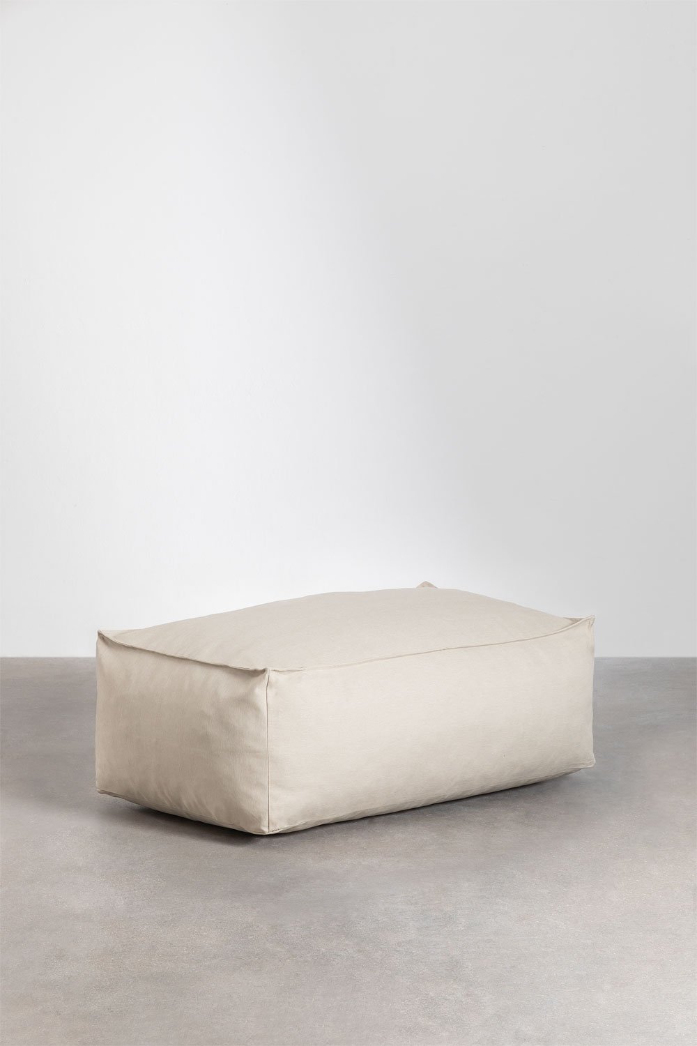 Pouf da giardino 110x65 cm in tessuto Dojans
