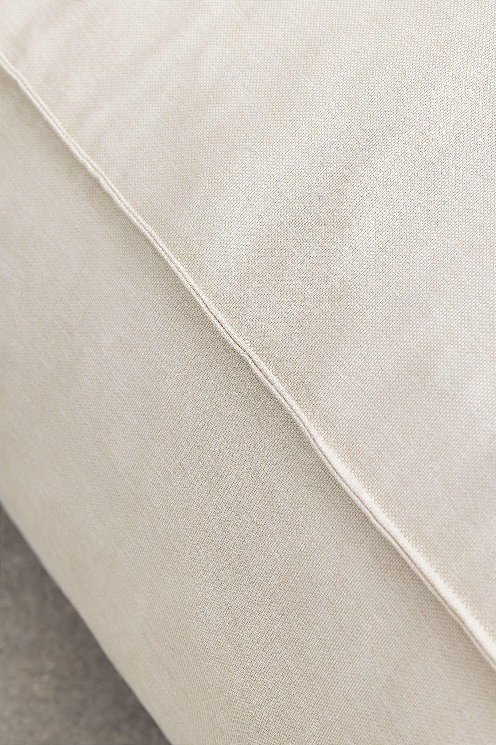 Pouf da giardino 110x65 cm in tessuto Dojans