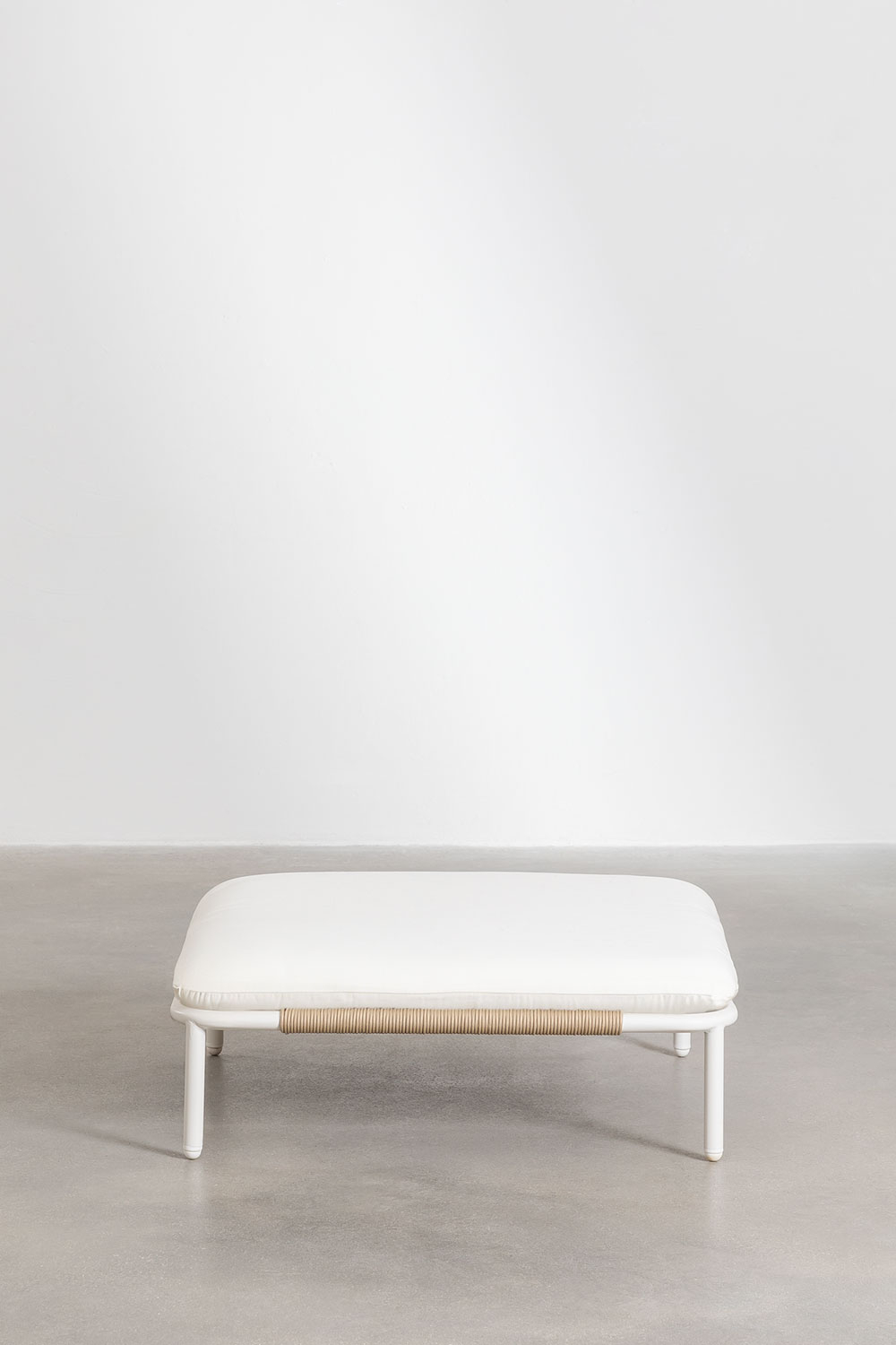 Pouf per divano componibile da giardino Roubly