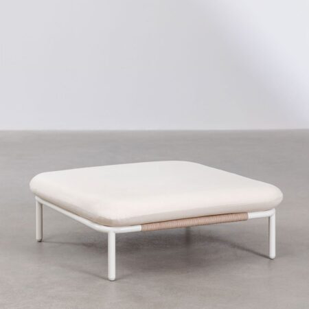 Pouf per divano componibile da giardino Roubly