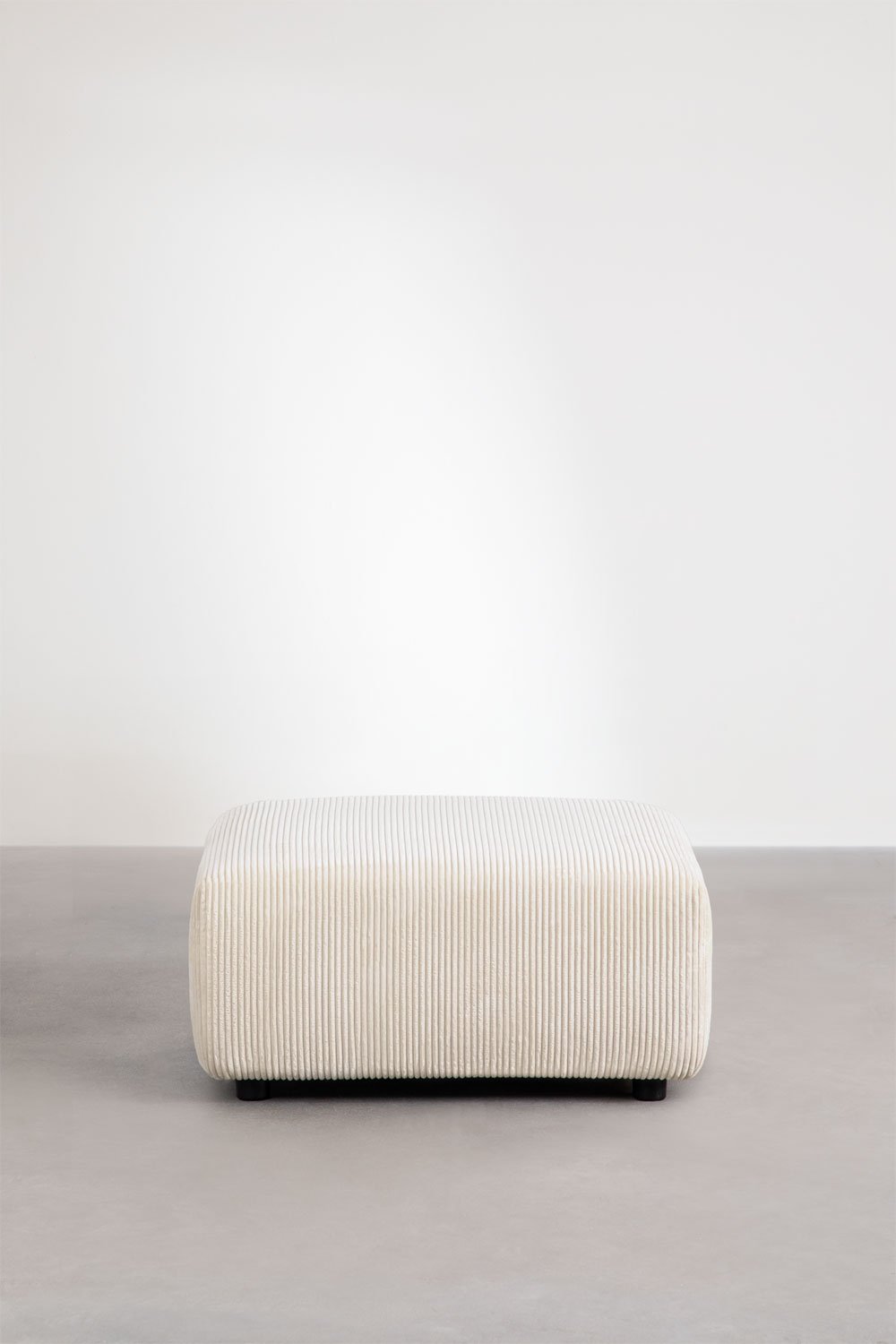 Pouf (85x85 cm) per divano componibile Bruna