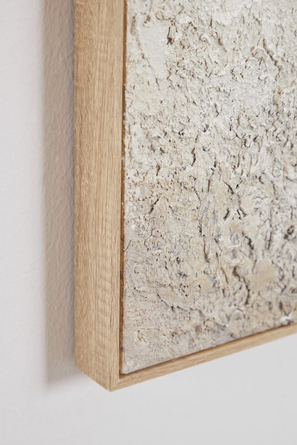 Dipinto decorativo con texture in gesso (100x120 cm) Bestue