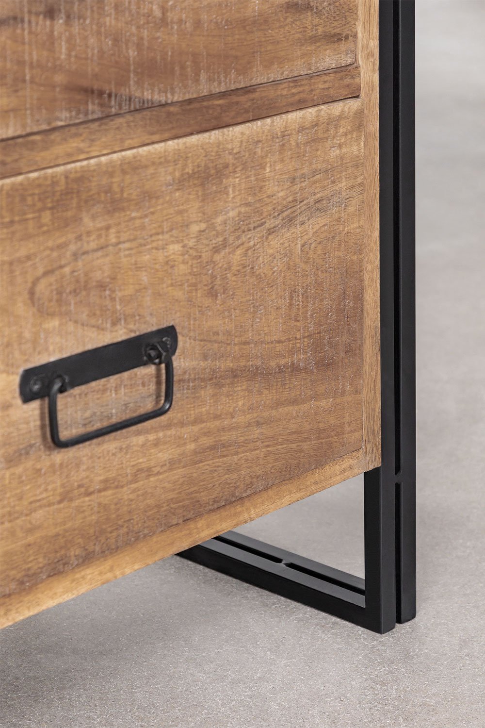 Scaffale in legno di mango Klyfton