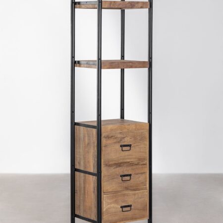 Scaffale in legno di mango Klyfton