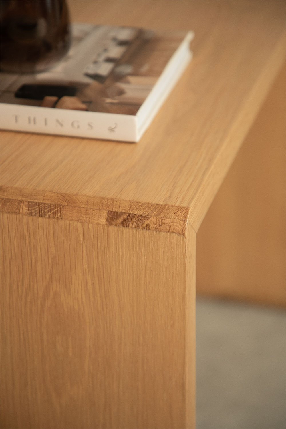 Scrivania in legno di rovere (110x45 cm) Treveris