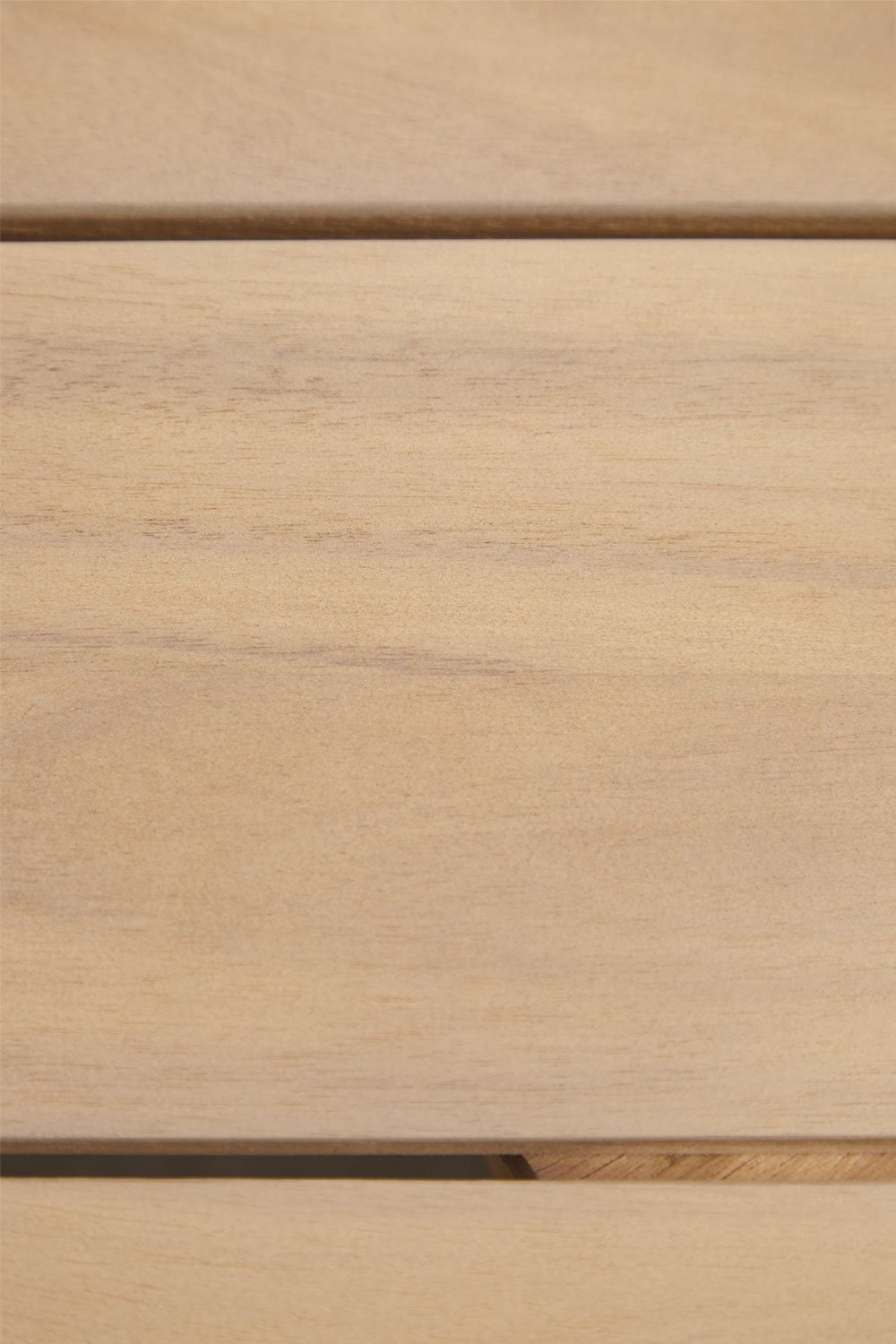 Set da giardino con 2 poltrone e tavolino in legno di acacia Uleno