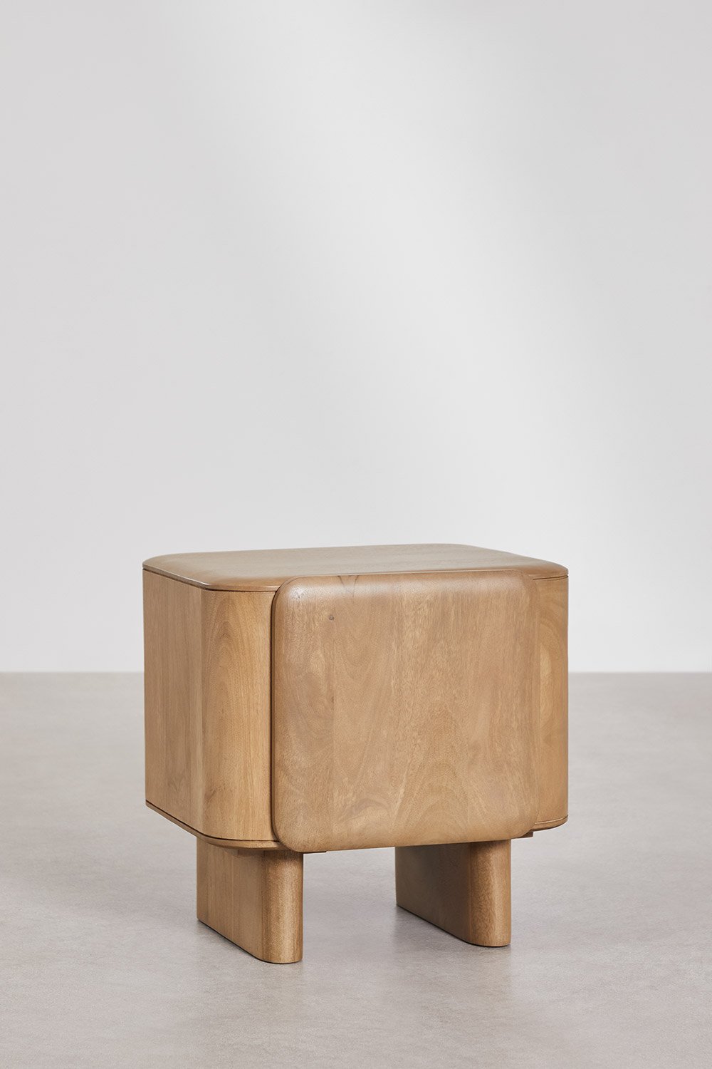 Set di 2 comodini 50x45 cm in legno di mango Miller