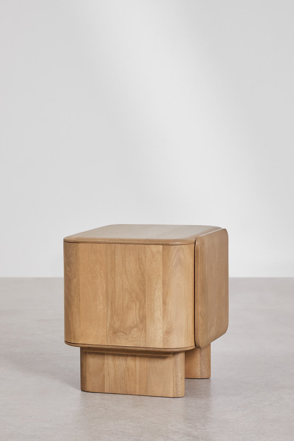 Set di 2 comodini 50x45 cm in legno di mango Miller