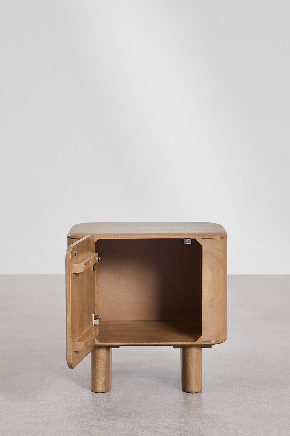 Set di 2 comodini 50x45 cm in legno di mango Miller