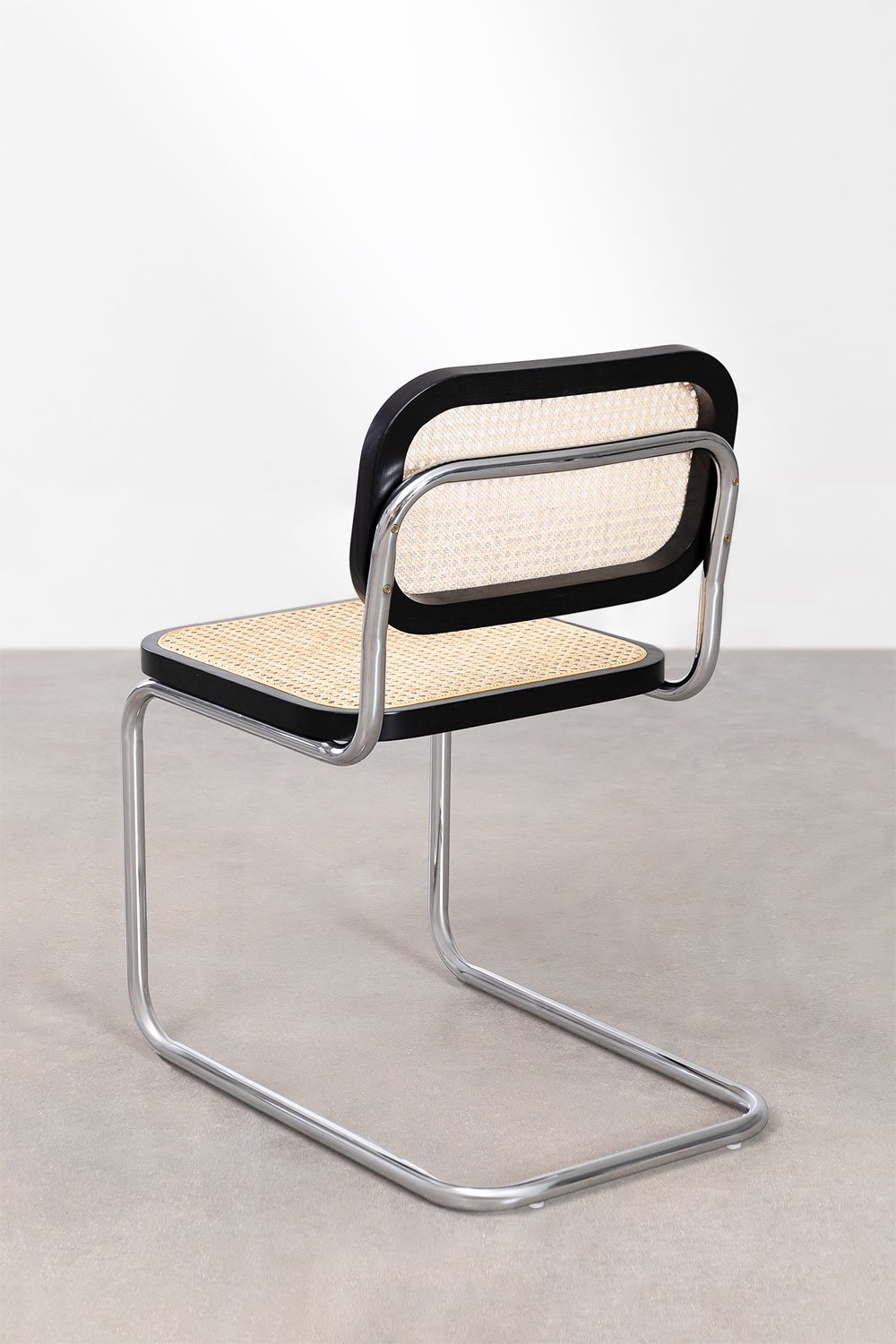 Set di 2 sedie da pranzo in rattan Tento