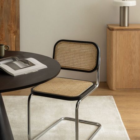 Set di 2 sedie da pranzo in rattan Tento