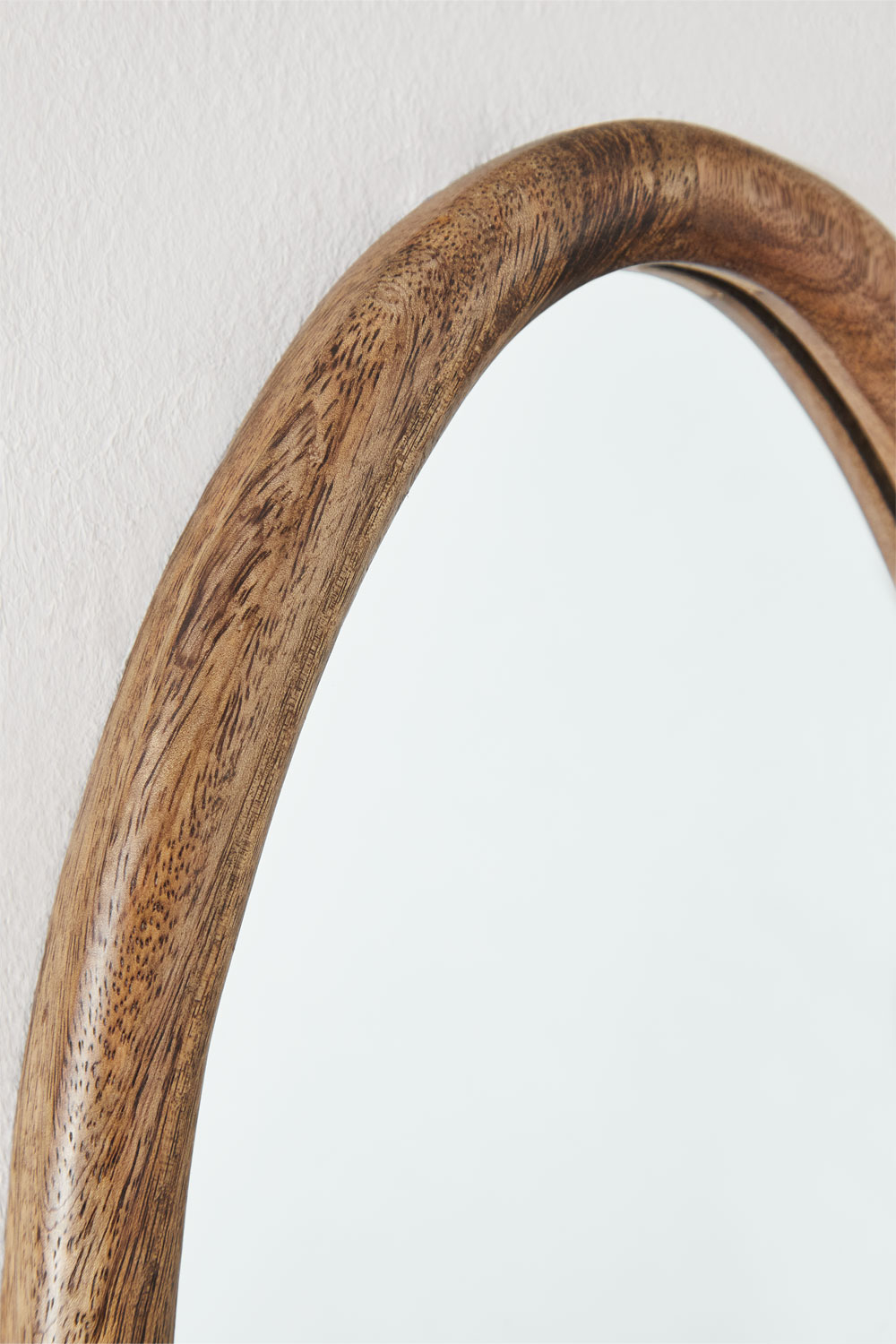 Set di 2 specchi da parete in legno di mango Gabael Design