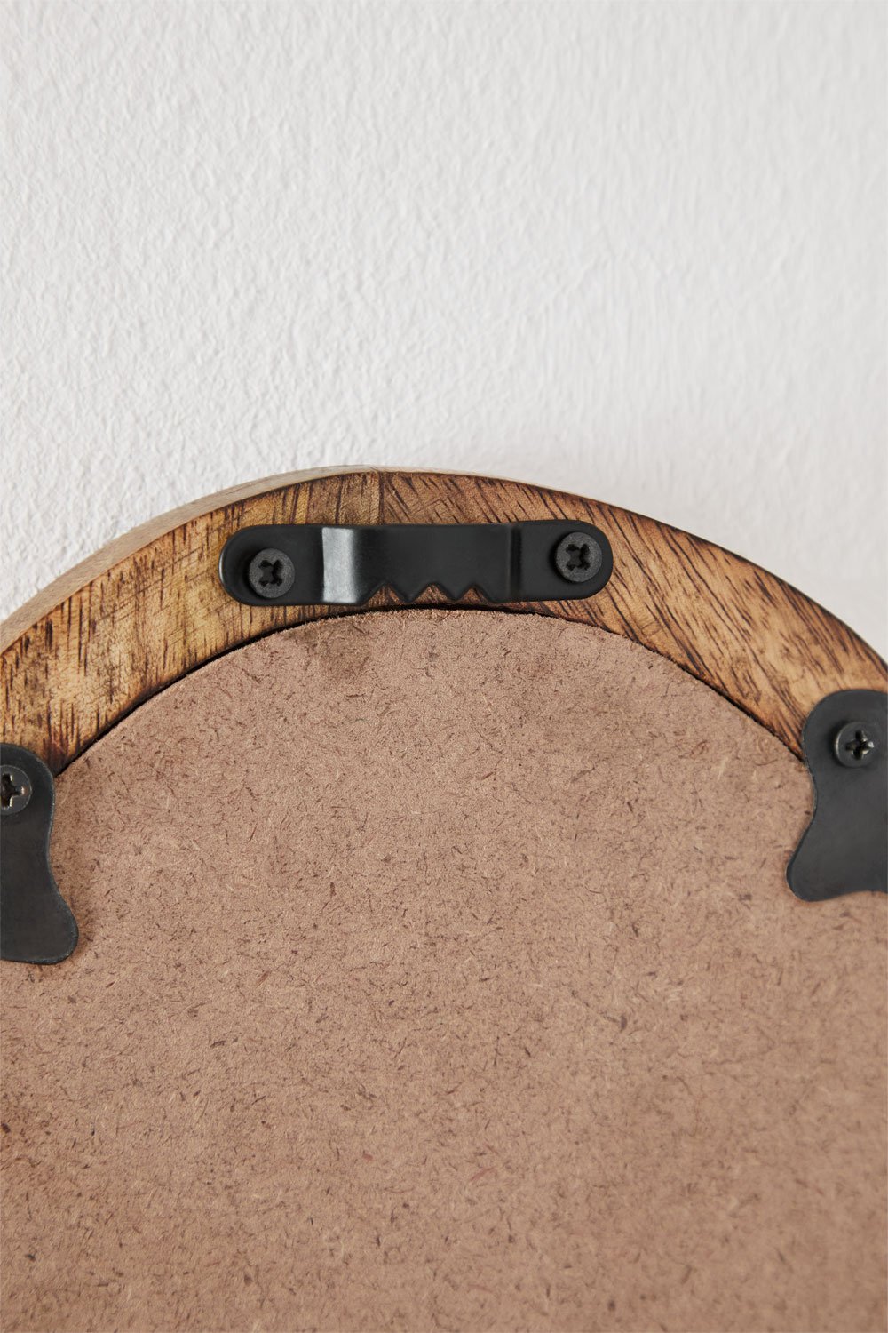 Set di 3 specchi da parete in legno di mango Gabael Design