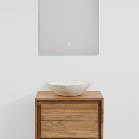 Set di mobili da bagno in legno di teak Jabari