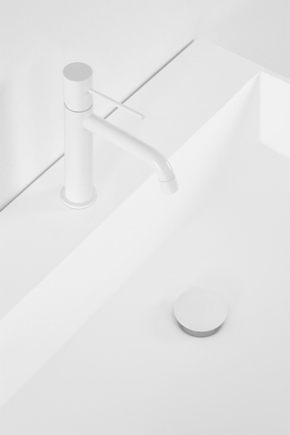 Set mobili da bagno in legno Jolene con lavabo integrato