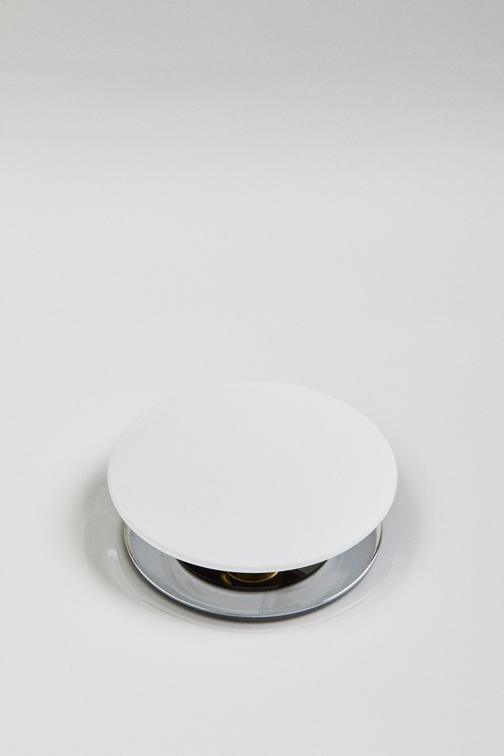 Set rubinetteria per lavabo Alameda in ottone e set valvola di scarico per lavabo tipo Click-Clack Orveta in acciaio inox e otto