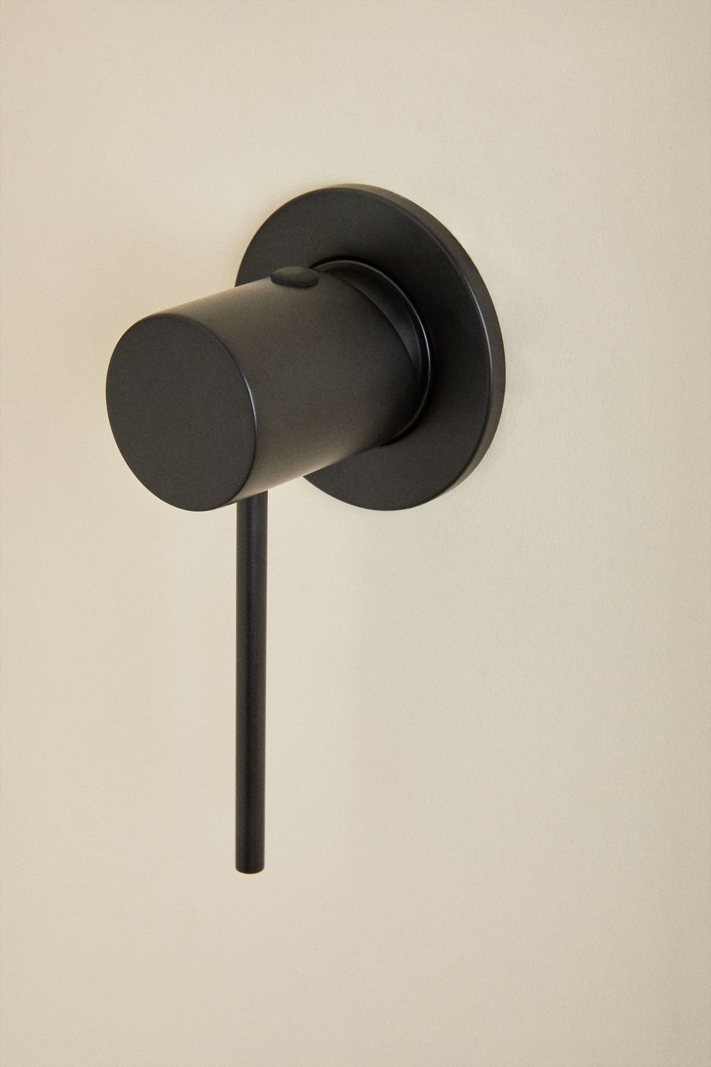 Set rubinetto lavabo da incasso Orveta in ottone e valvola di scarico lavabo Click-Clack in acciaio inox e ottone