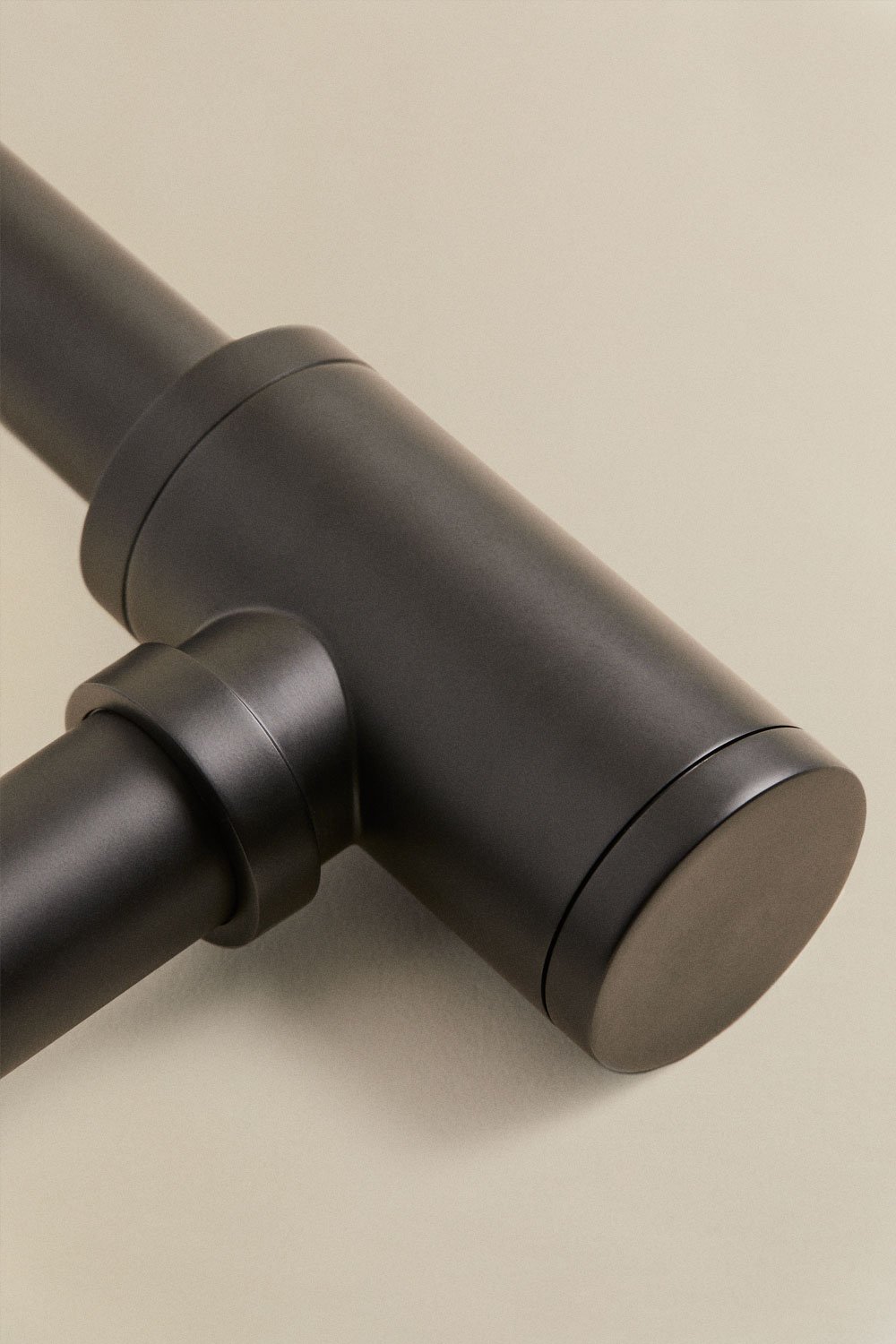 Set sifone lavello Bibur in acciaio inox e valvola di scarico per lavello tipo Click-Clack Orveta