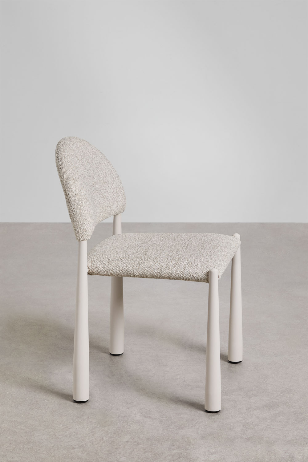 Set tavolo rettangolare 200x100 cm in legno di mango Sidney e 8 sedie da pranzo in fibbia Nagore