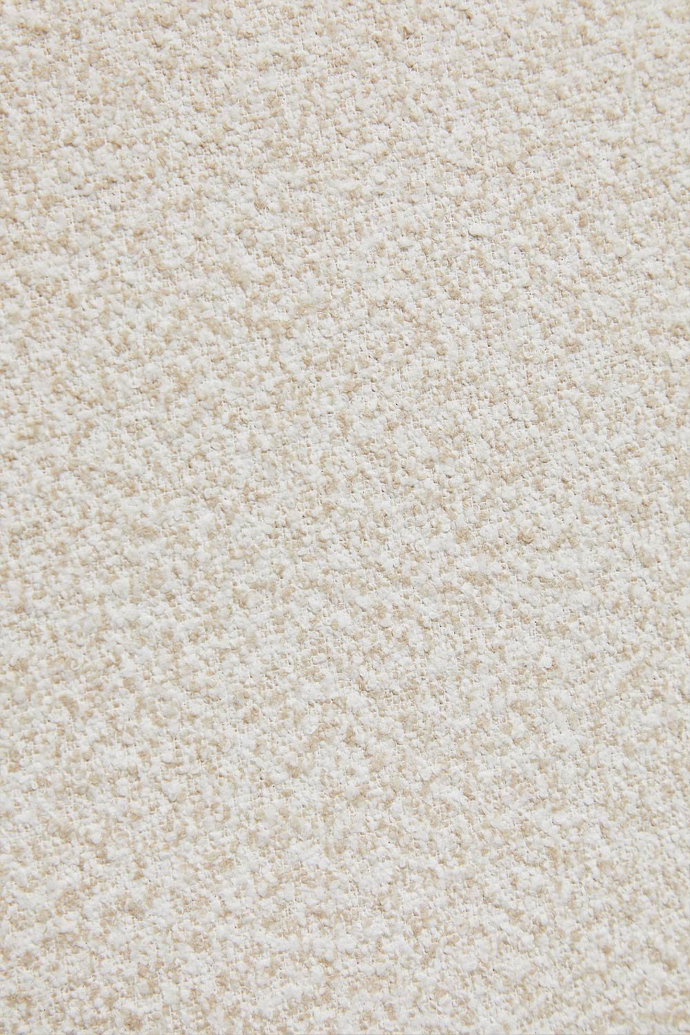 Set tavolo rettangolare allungabile 220-280x100 cm in ceramica Zinti e 10 sedie da giardino in alluminio e tessuto bouclé Yervin