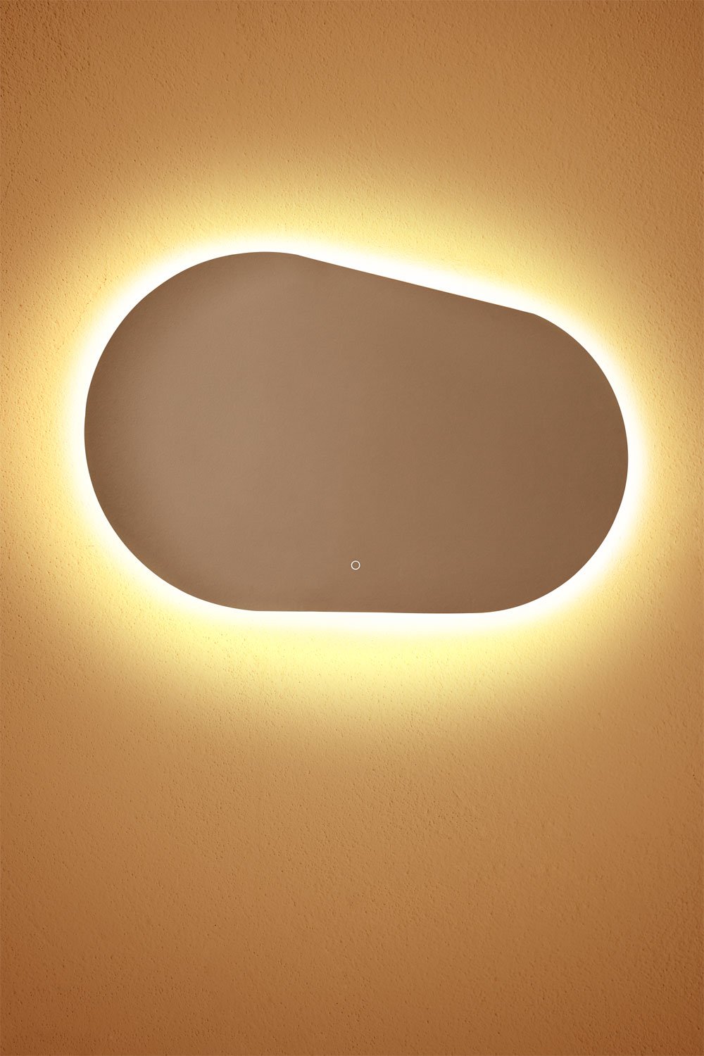 Specchio da bagno ovale Meunier con luce LED e antiappannamento