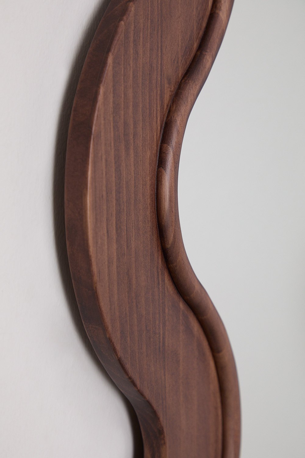 Specchio da parete 60x160 cm in legno di pino Landoi