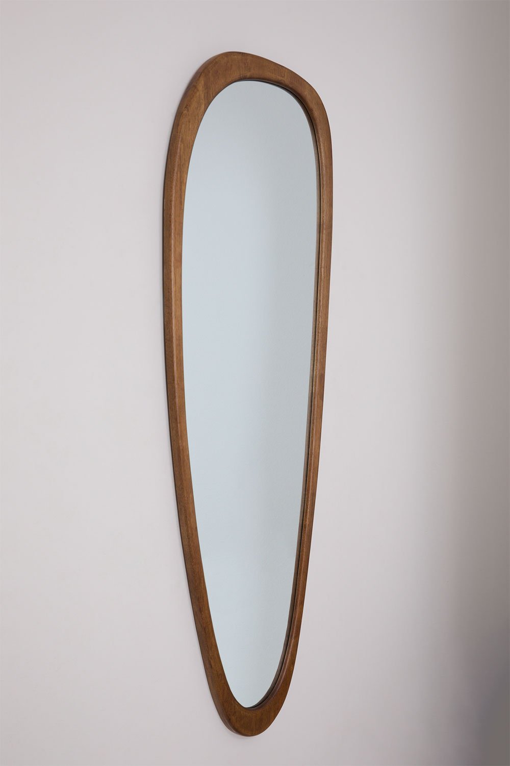 Specchio da parete in legno di rovere Arbidel