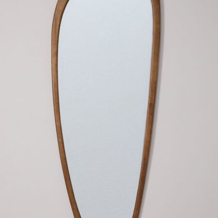 Specchio da parete in legno di rovere Arbidel