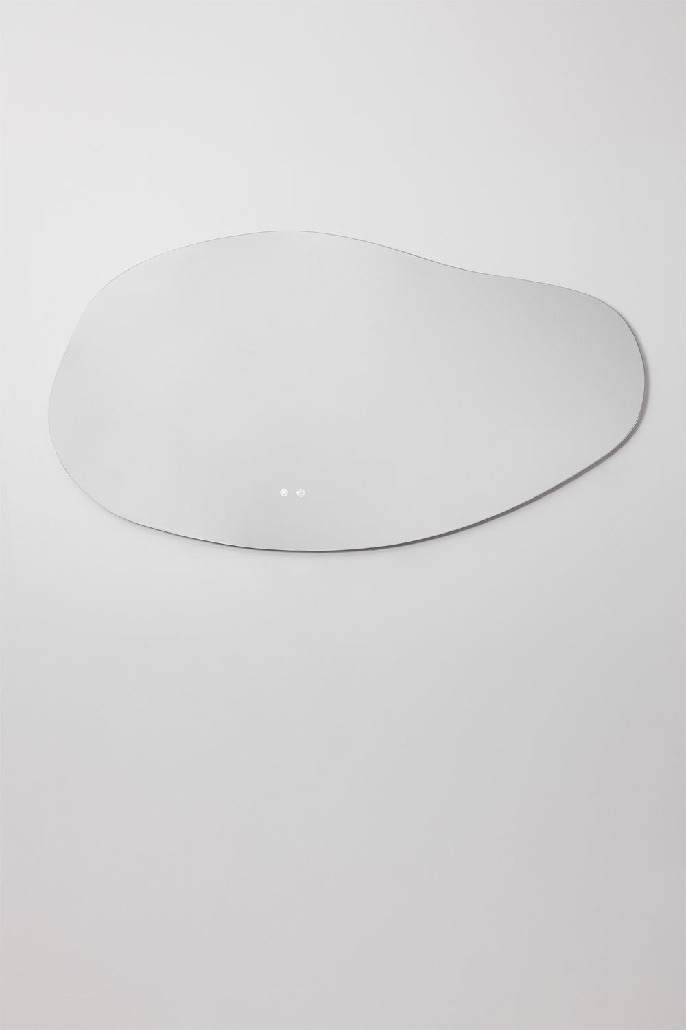 Specchio da parete per bagno con luce LED e antiappannamento (140x75 cm) Jynox
