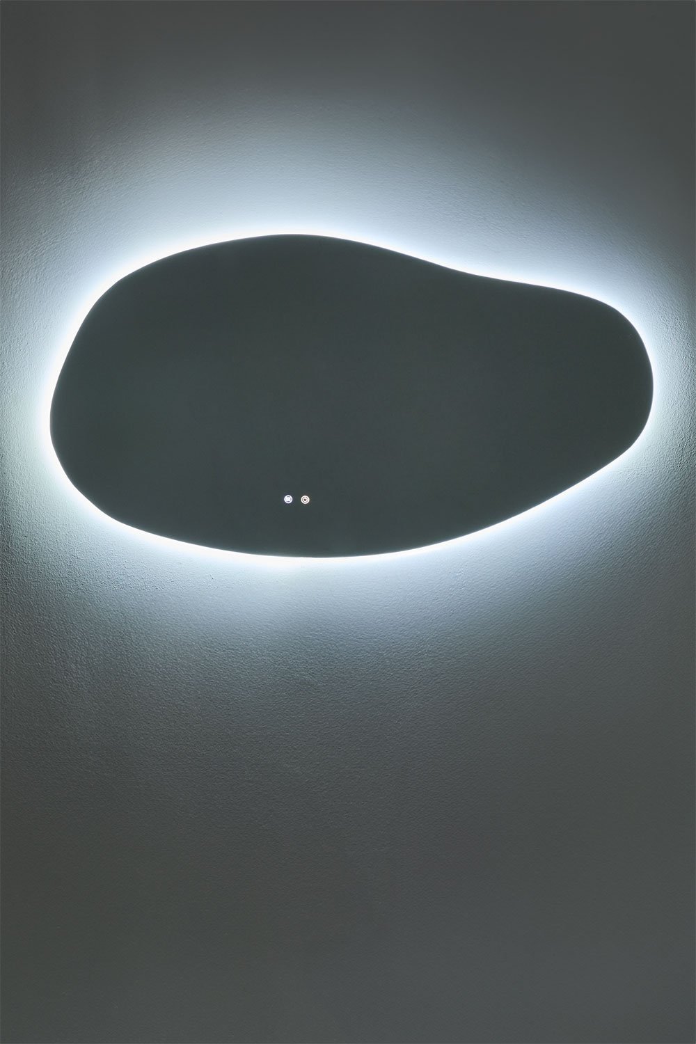 Specchio da parete per bagno con luce LED e antiappannamento (140x75 cm) Jynox