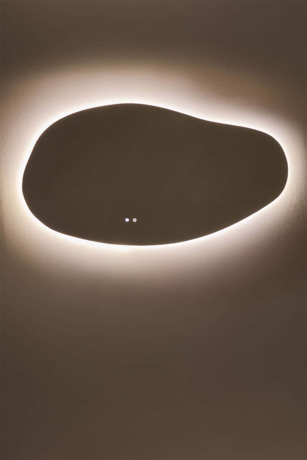 Specchio da parete per bagno con luce LED e antiappannamento (140x75 cm) Jynox
