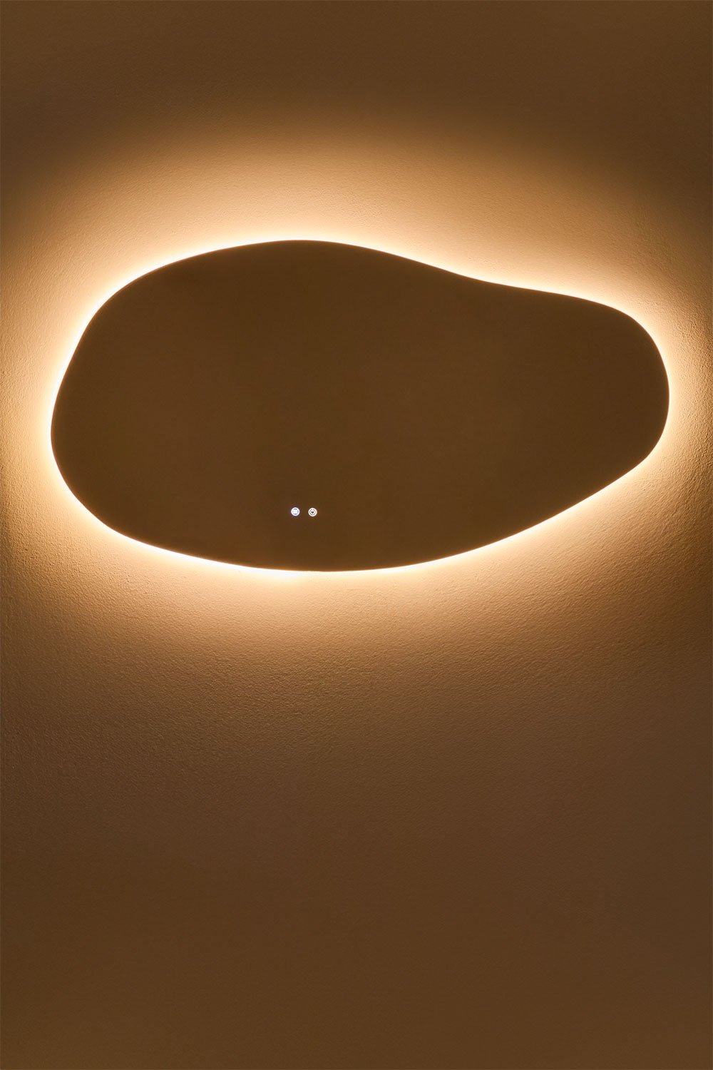 Specchio da parete per bagno con luce LED e antiappannamento (140x75 cm) Jynox
