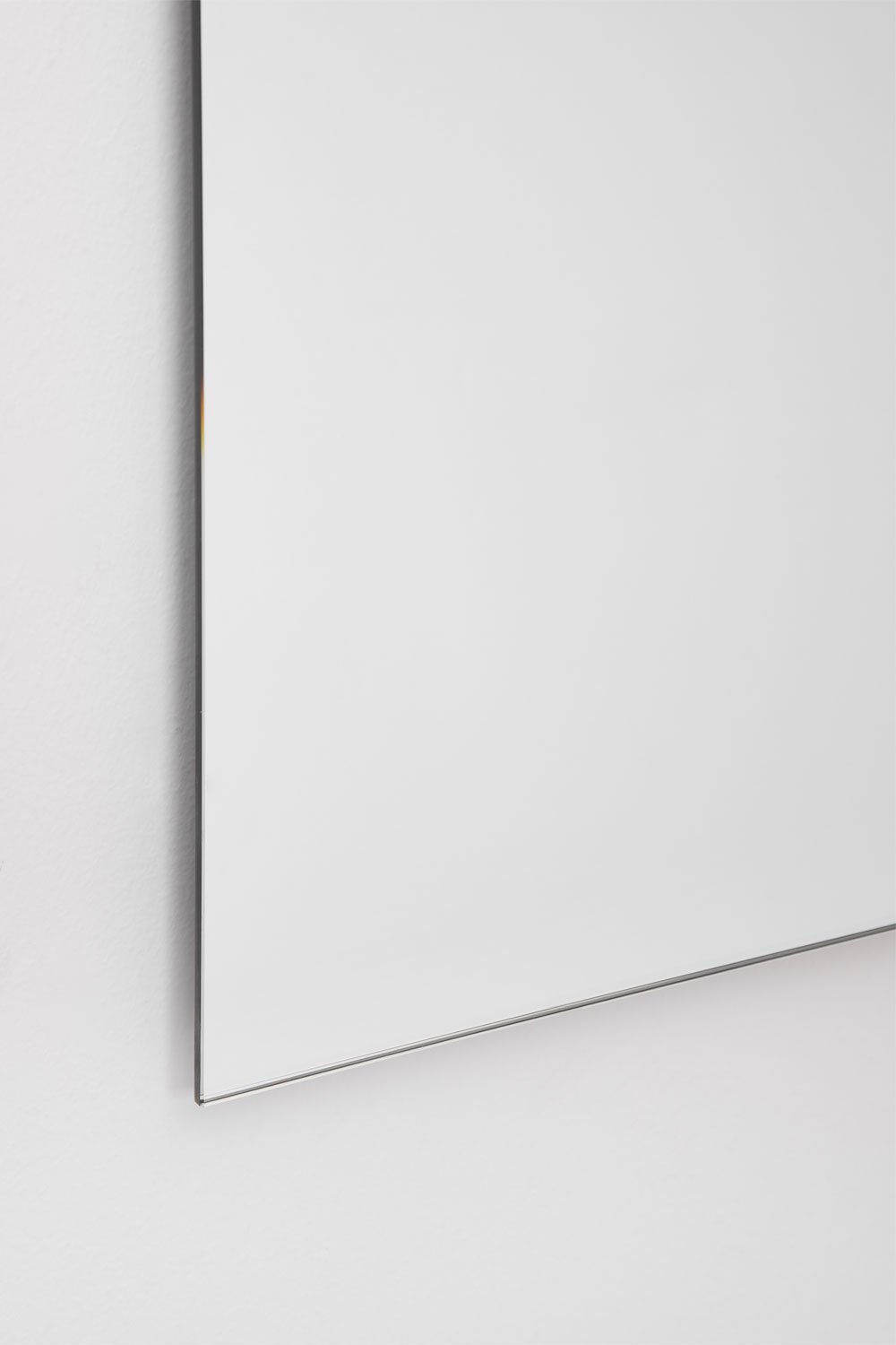 Specchio da parete rettangolare da bagno con luce LED e antiappannamento (160x75 cm) Jorvi